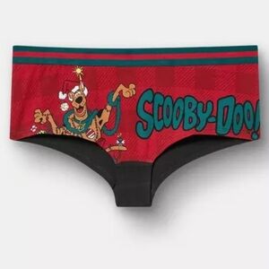 Torrid Scooby Doo Christmas Mid-Rise Cotton Boyshort Panty- 2X(18-20)- NWT